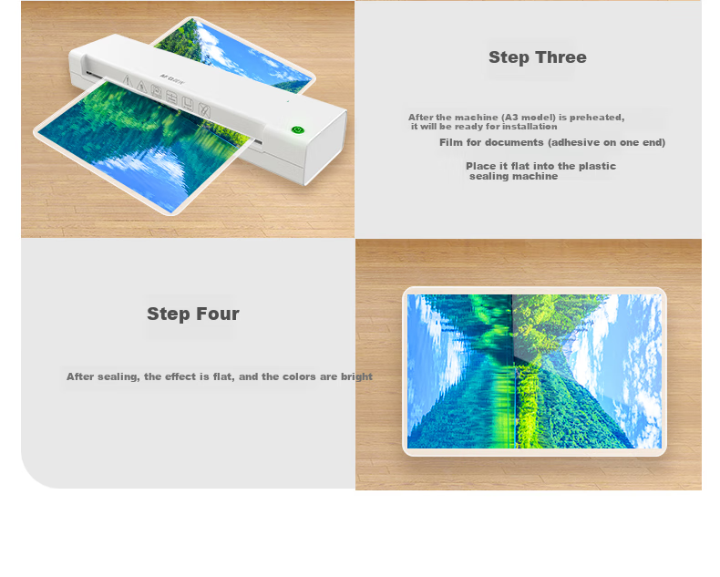 M&G Laminating Pouches A3/50 Sheets, 80mic, 307*430mm, Transparent High-Definition Document Photo Laminating Machine Film, Premium Specialized Card Protection Film ASC99391 8