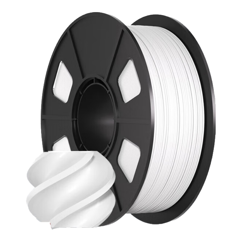 CMYKSUPPLIES 3D Printing Filament PETG 1.75mm Compatible with Tuozhu, Chuangxiang Sanwei, Duoluke, Fuzhi, Jiguang Erwo 3D Printer Spool White 1kg