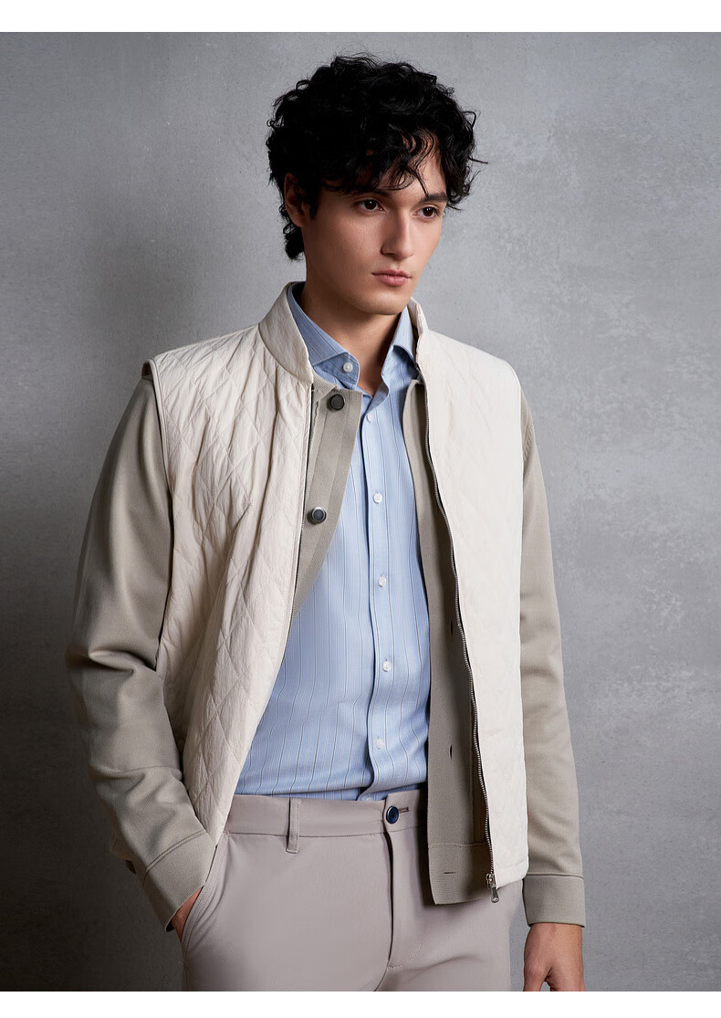 G2000 Removable Vest British Style Coat Trench Coat Men 2025 Autumn Winter 5
