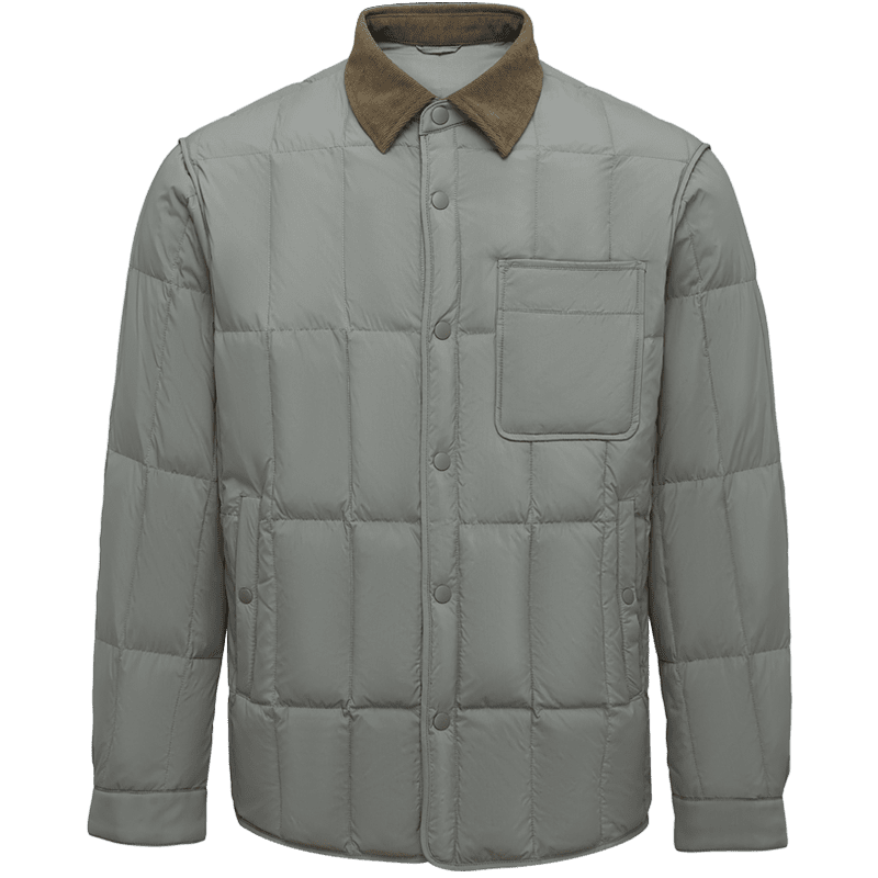 HLAHLA Men's Down Jacket 25 Chairman Recommended Fashion Lapel Warm Duck Down Coat Autumn