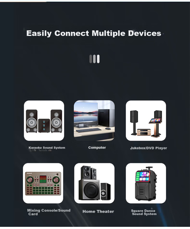 PHILIPS PSE470+PSE460*4 Wireless Desktop Microphone, Video Conference USB Computer Microphone Pickup, Control Console Host + Square Tube Wireless Microphone*4 15