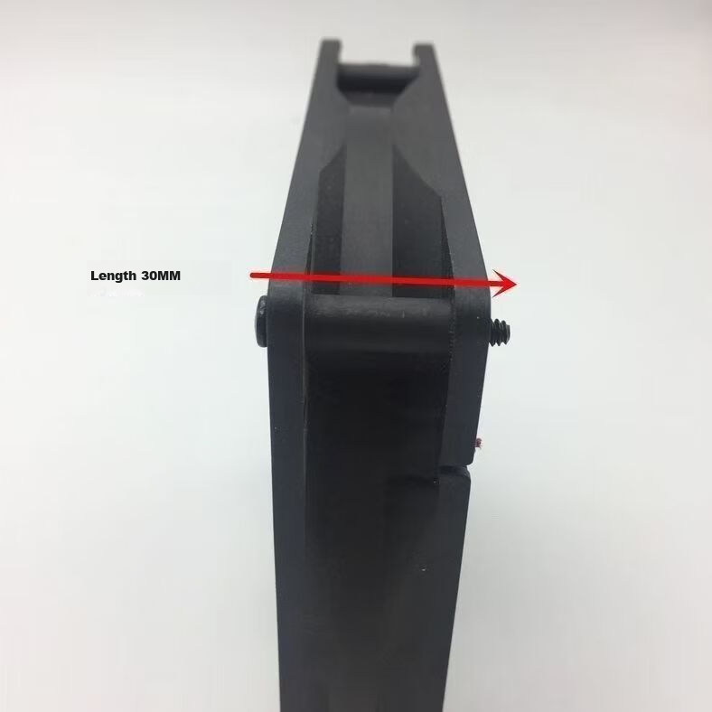 Винты для корпуса компьютера LinkStone, радиатор охлаждения, длинные винты 6#-32, закручиваемые вручную, крепежные винты для вентилятора корпуса, черные винты 6#32*30