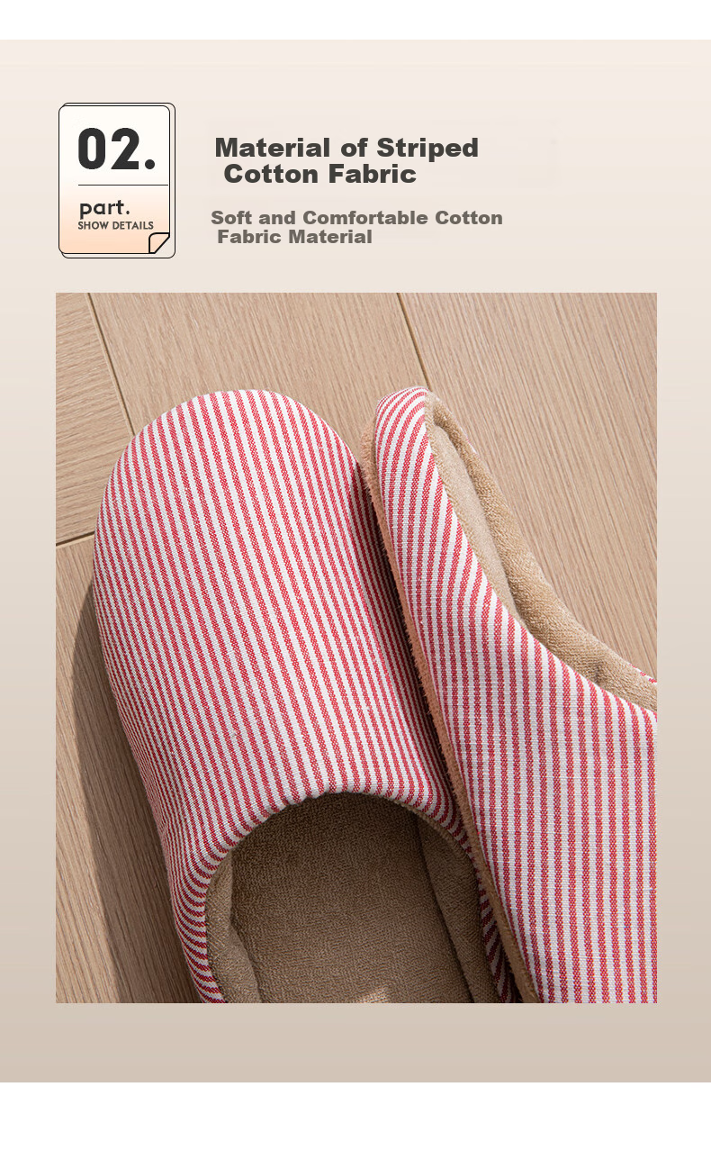 YUZHAOLIN Japanese Cotton And Linen Slippers for Men And Women, Spring And Autumn Indoor Home Wooden Floor All Seasons YC196 7