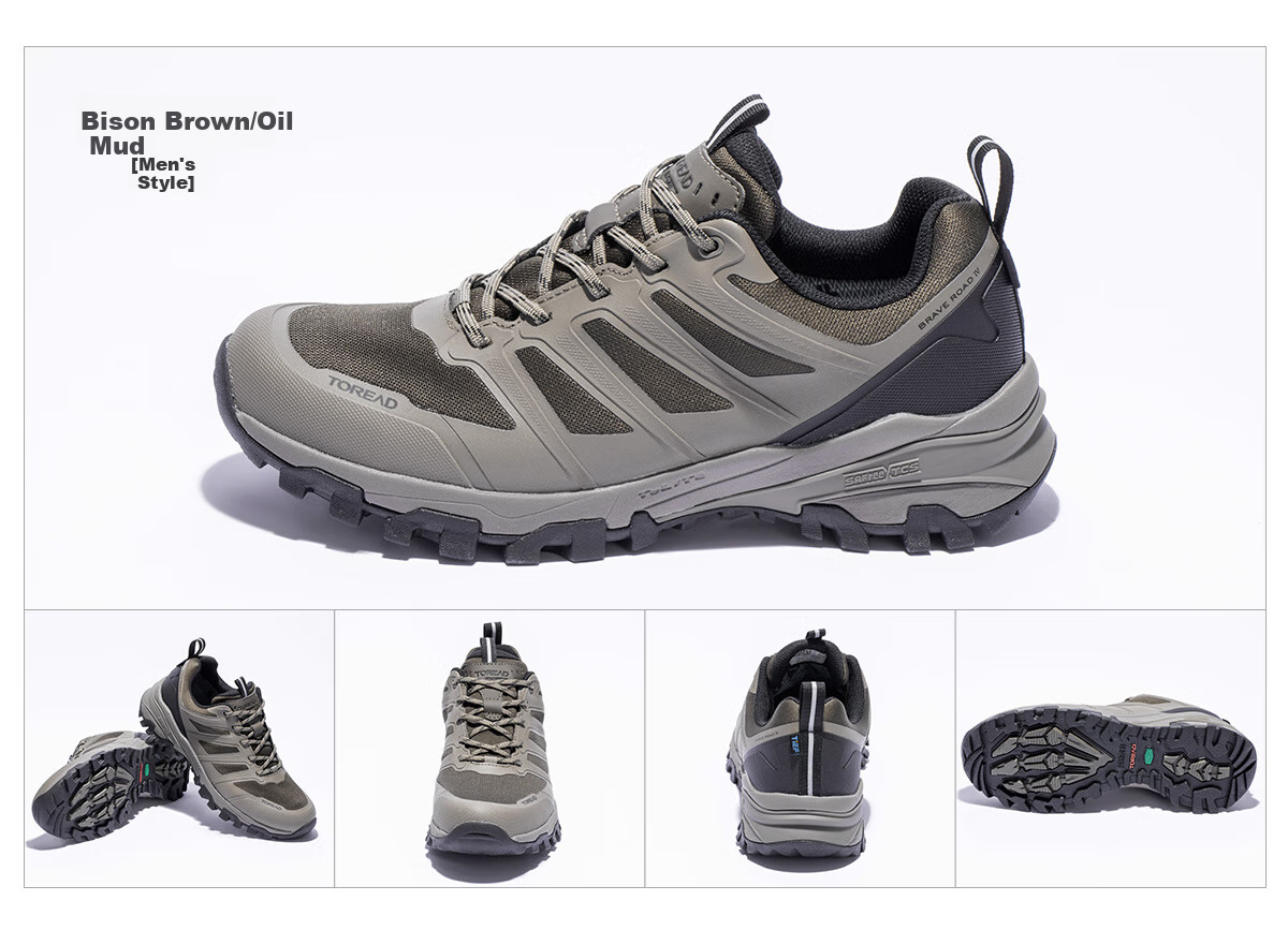 TOREAD Waterproof Hiking Shoes for Men, Autumn And Winter Outdoor Mountaineering Shoes, Non-Slip Comfortable Casual Sports Shoes TFAABN91766 17