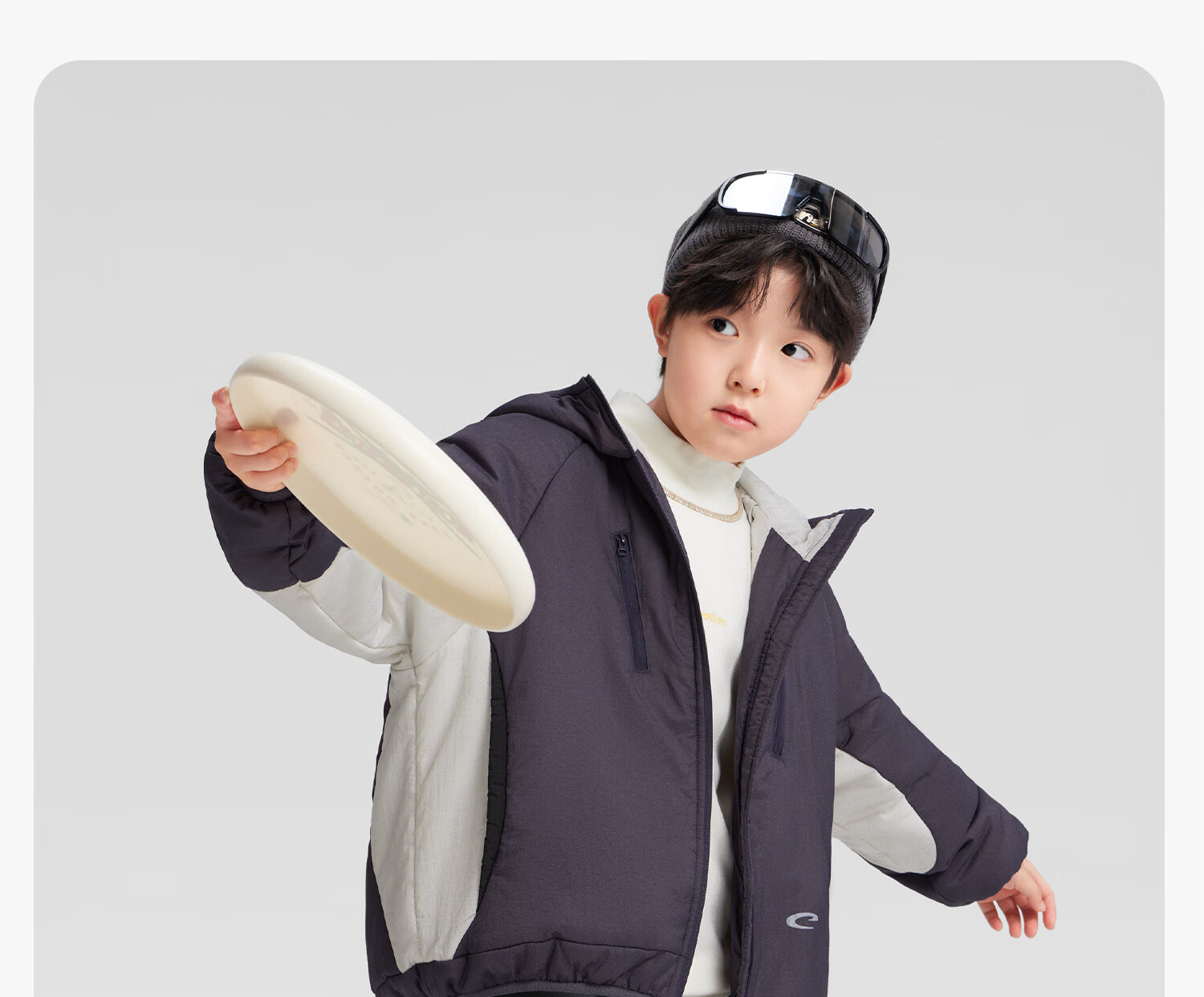 Zoxi Children's Cotton Jacket 3M Thinsulate 2025 New Winter Boys Lightweight Padded Coat Yellow-Green 130 26