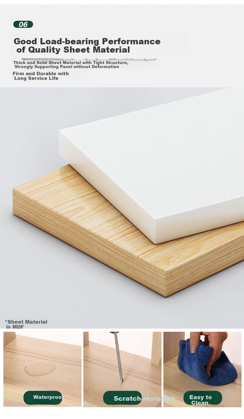 XIAOJIANGCAI Side Table, Sofa End Table, Coffee Table, Small Apartment Modern Table, Home Living Room Side Table, Bedroom Small Tea Table, White, 40 10