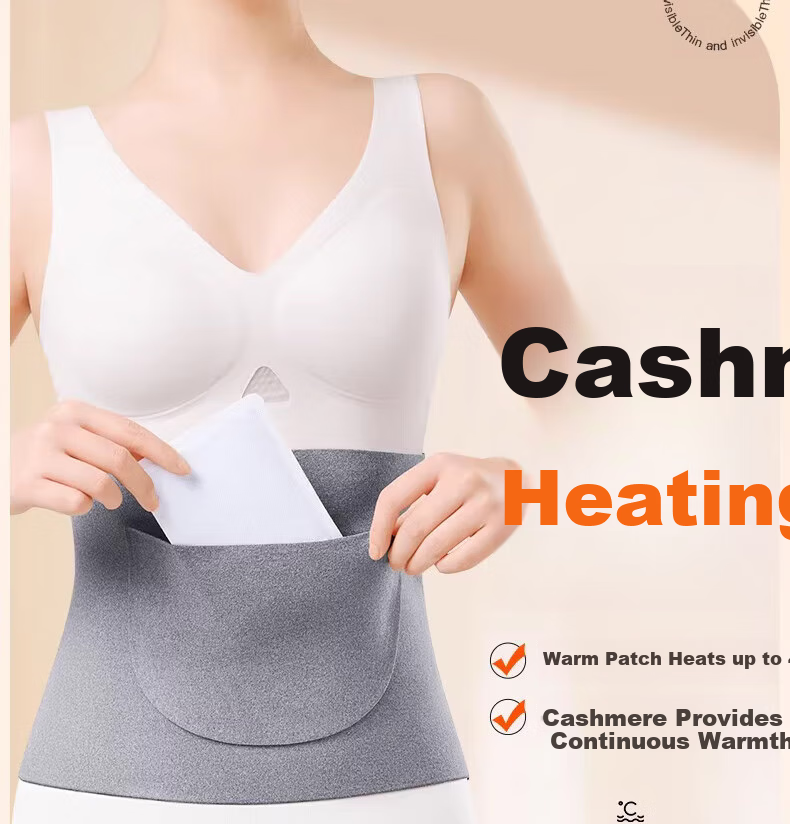 Jiashigao Heating Waist Belt, Warming Abdomen And Lower Back, Menstrual Period Warmth, Hot Compress Waistband, German Velvet Insulatio 5