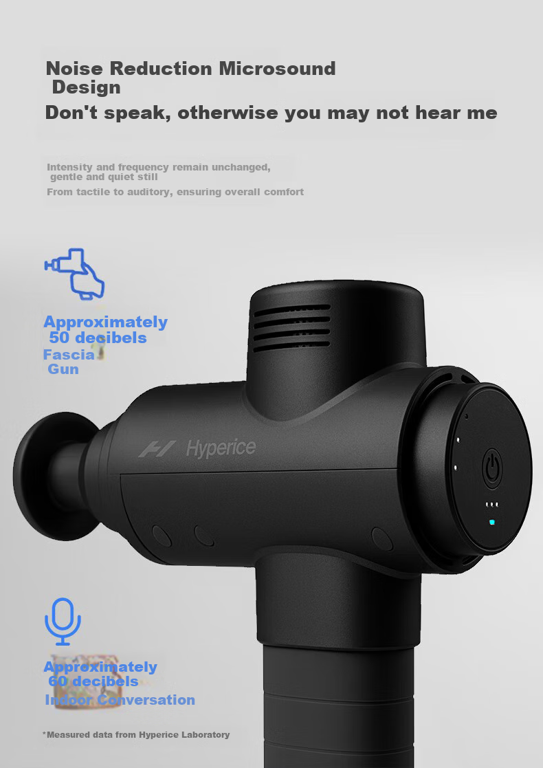 HYPERICE Hypervolt Go 3 Professional Muscle Fascia Gun Massage Device Training Sports Recovery Gift for Men and Women 3