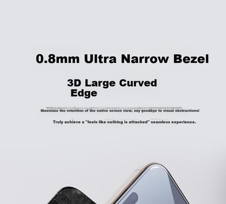 BLUEO Blue Gorilla Tempered Glass Screen Protector for Apple iPhone Air, AR Anti-Glare, High-Definition, Drop-Resistant, Anti-Fingerprint Mobile Phone Protective Film 6