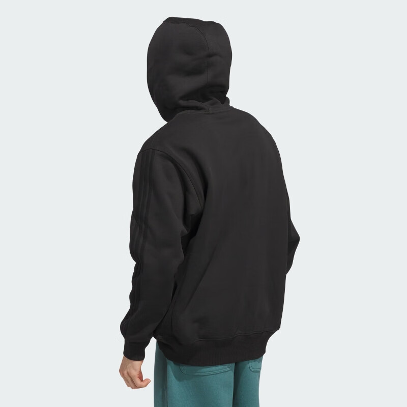 Adidas Trefoil Series, Men's SHMOO H HOOD Hooded Sweatshirt JX5445, Black, M 4