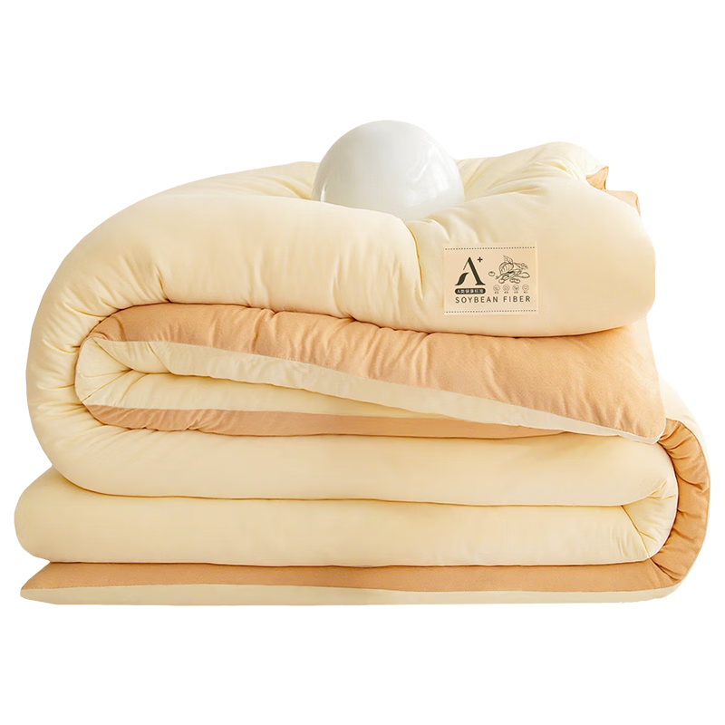 Grace A-Class Thickened Soybean Knit Quilt Core Spring and Autumn Air Conditioning Quilt Double Four Seasons Thick 1.5m 5 Jin