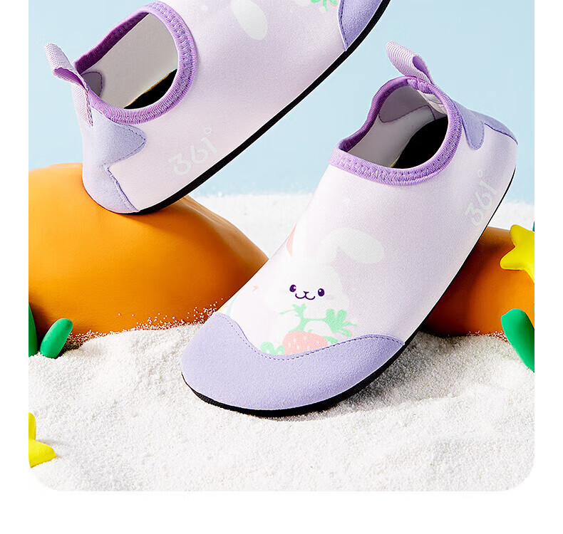 361° Kids Boys Beach Sandals Swimming Shoes Outdoor Water Park Floating Creek Shoes Non-slip Cut-resistant Barefoot Skin-friendly Shoes 8