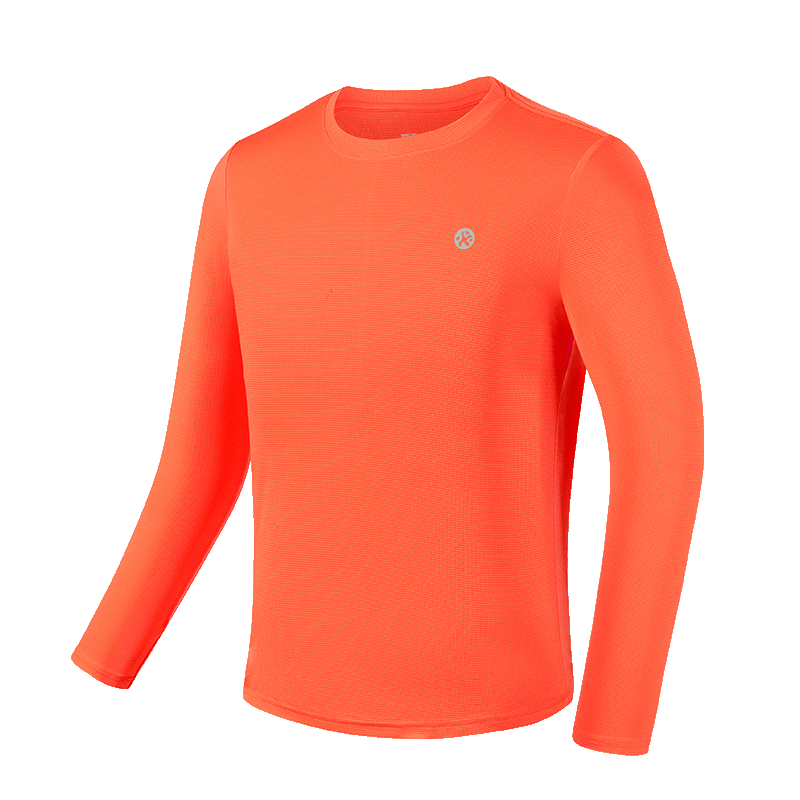 Bmai Running Sports Fitness Training Long Sleeve Spring Summer Commuting Jogging T-Shirt Men Breathable Anti-Chafing Quick-Dry Top Women