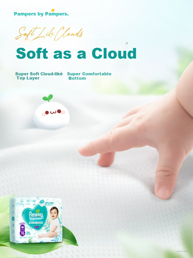 Pampers New Fresh Help Diapers S152 [Ultra-Thin, Super Absorbent] Breathable, Dry, for Newborns And Infants 5