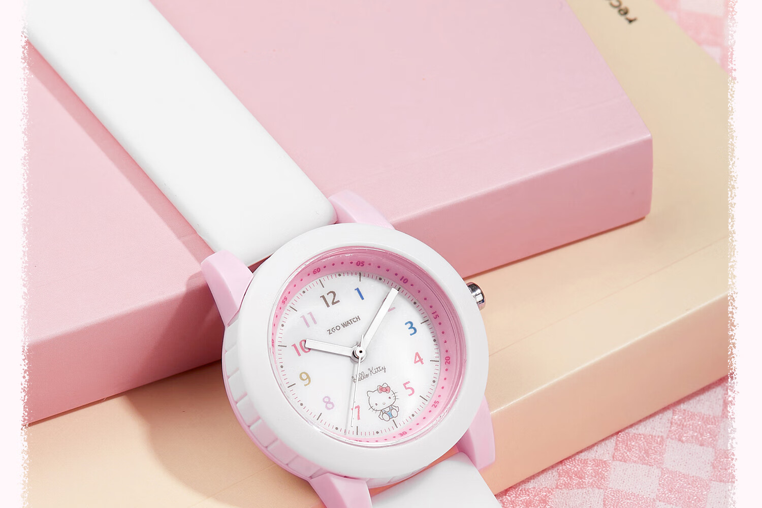 Hello Kitty Children's Watch for Ages 6-16, Luminous Waterproof Quartz Wristwatch for Elementary and Middle School Girls 2195 10
