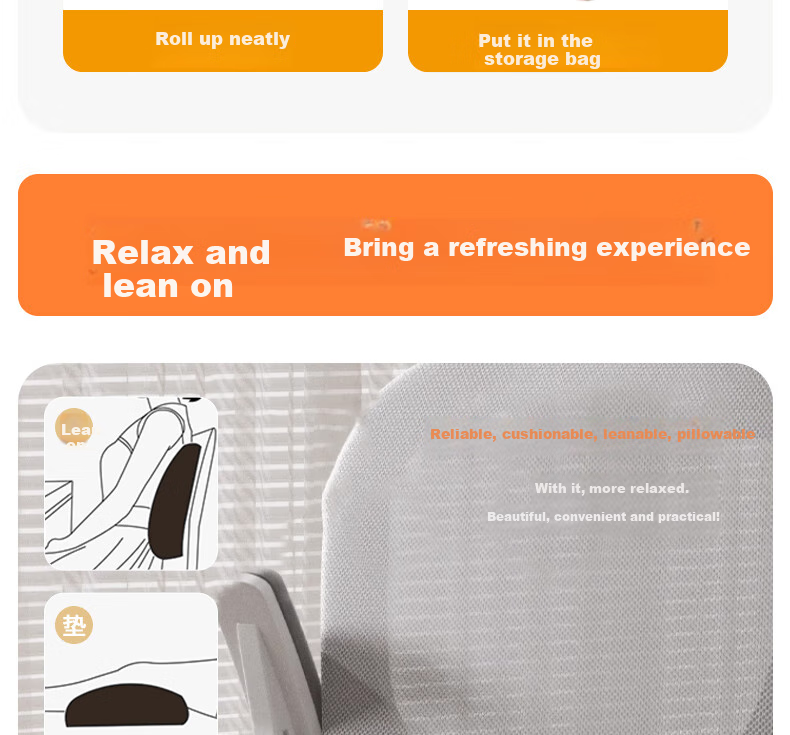 Etravel Push-In Inflatable Lumbar Pillow for Outdoor Travel, Office Chair, Long Sitting, Back Support, Car Cushion And Waist Protectio 14