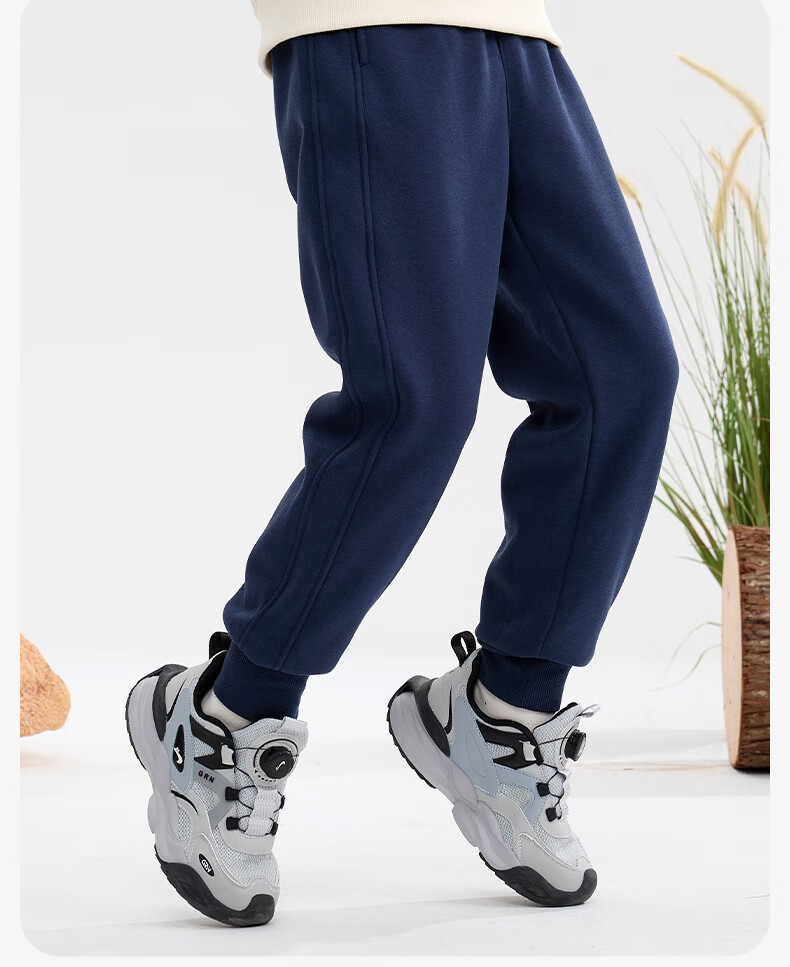 Baleno Boys Pants 2025 Winter New Boys Thin Fleece Warm Sweatpants Winter Kids Jogger Trousers 2