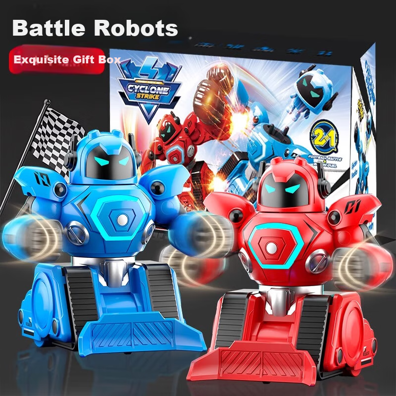 JINGDA TOYS Remote Control Soccer Battle Robot Toy, Intelligent Combat, for Boys 3-6 Years Old, Children's Birthday Gift