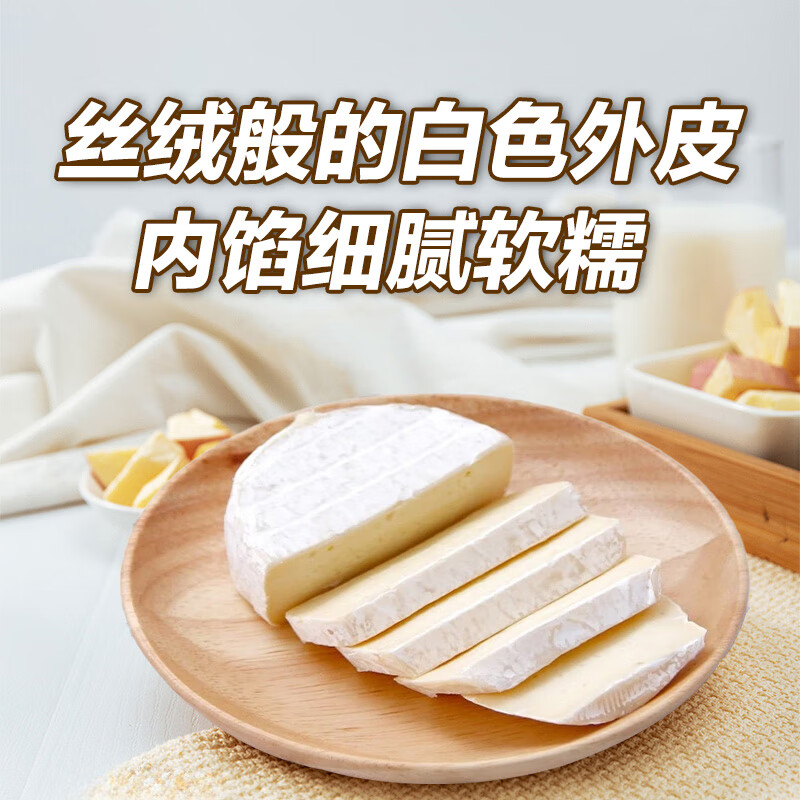 琪雷萨 金文奶酪125g 丹麦原装进口 早餐面包 沙拉披萨 软质芝士奶酪