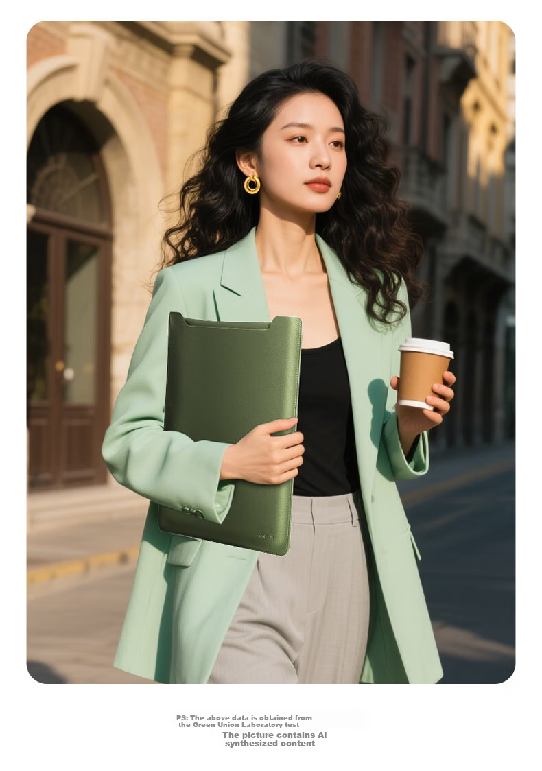 UGREEN Laptop Sleeve for 14-14.9 Inch Non-Magnetic, Compatible with Apple MacBook Pro, Huawei, Lenovo, Xiaomi Laptops, Slim Protective Case Can Be Used As A Mouse Pad 18