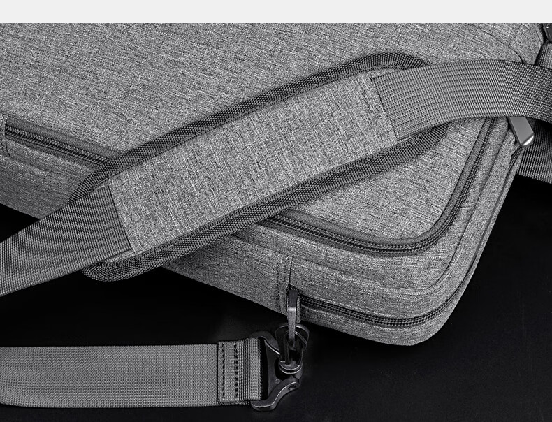 Inateck 13.3-inch Laptop Shoulder Bag Briefcase Water-Resistant Shockproof for Lenovo Asus Dell Black 5