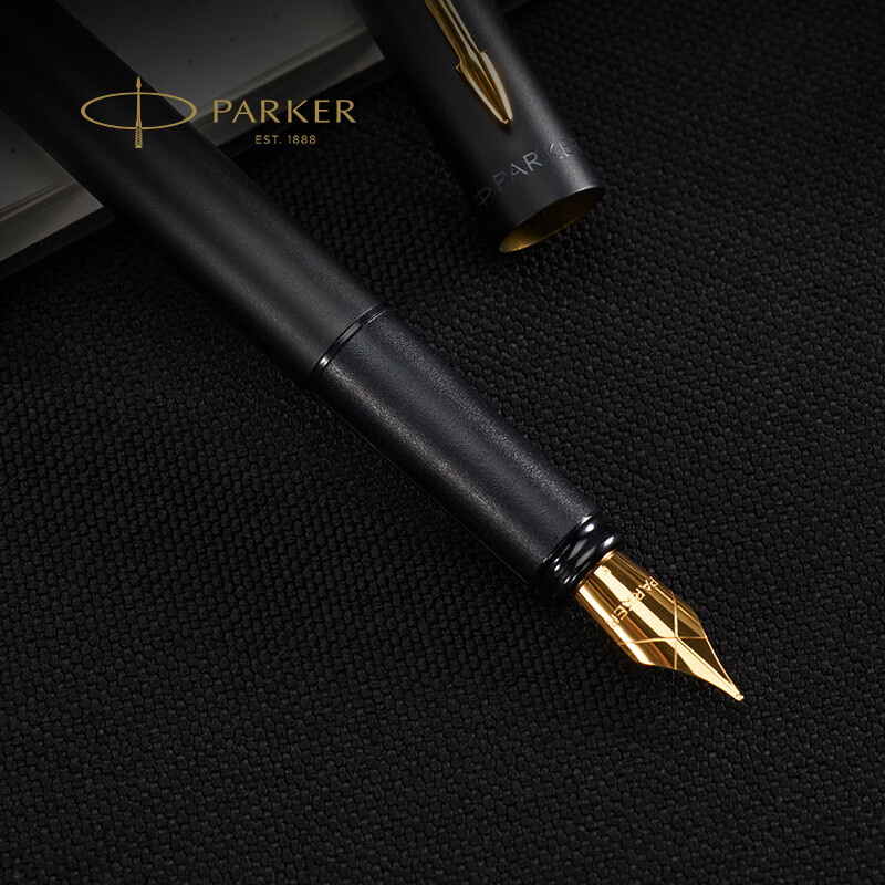 PARKER Pen Parker Viar XL Red Ink Pen + Starry Gift Box - Back to School Teacher's Day Gift, Fountain Pen, Signature Pen, Office Use, Custom Birthday Gift