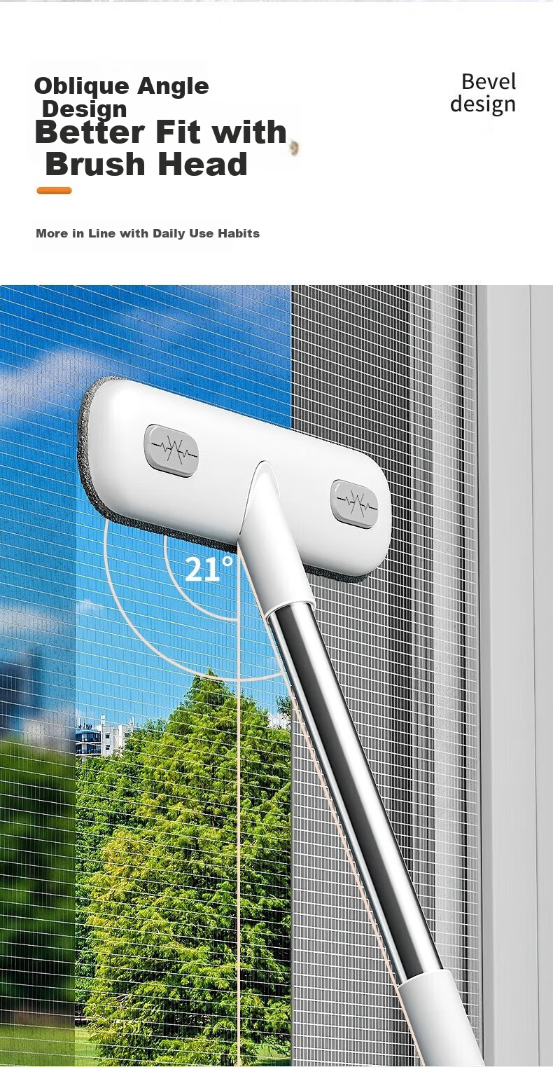 Jiabangshou Wall-Mounted Toilet Brush Set, No Drilling Required, Bathroom Cleaning Brush, No Dead Angle Cleaning Tool 9