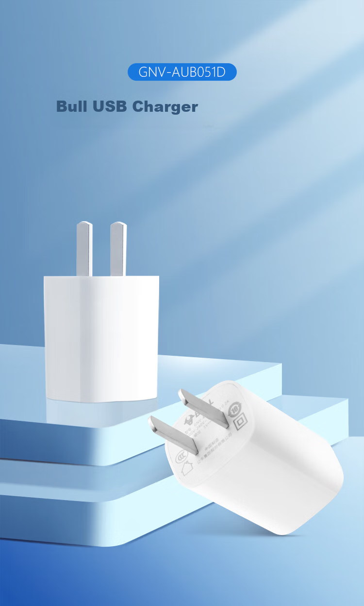 BULL 5V-1A USB Charger, Charging Head Socket for Apple And Android Phones, Compatible with IPhone 17/16e/15/14, Huawei, Xiaomi, OPPO Phones And Smartwatches 1
