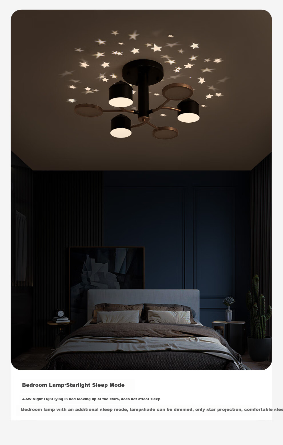 NVC Nordic Pendant Light, Simple And Creative, Popular Molecular Lamp, Ceiling Light for Living Room, Trendy Modern Lighting Fixture WHXD80Z/F-03 5