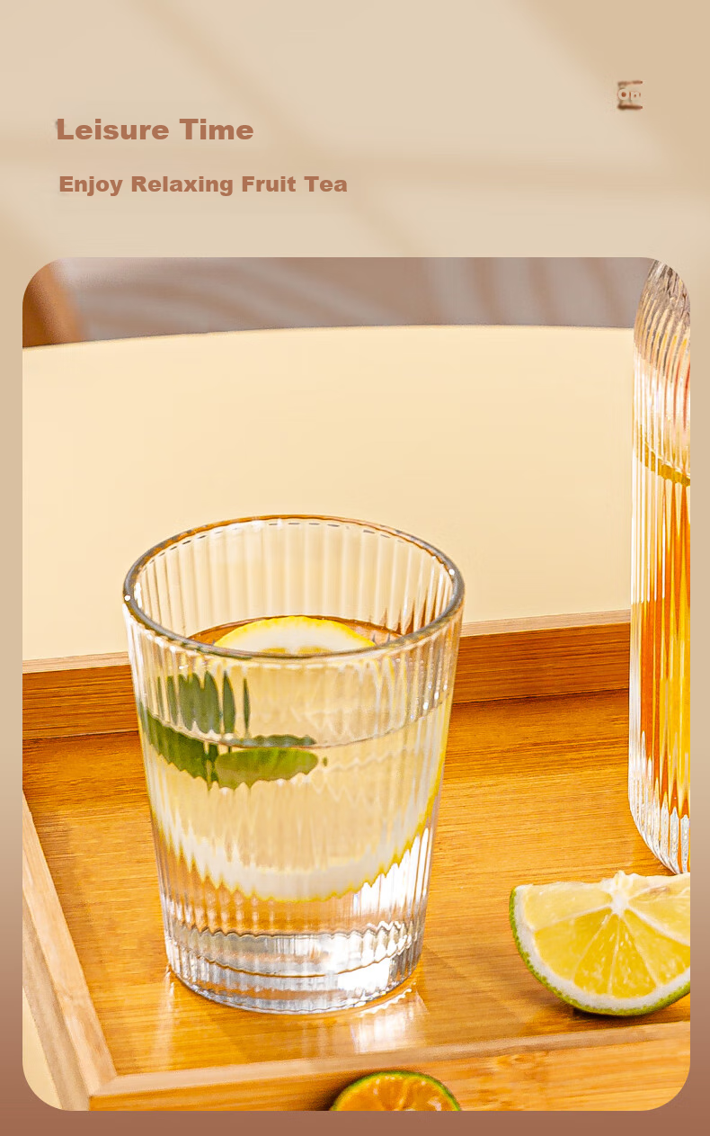 QINGPINGGUO Cold Water Pitcher, Borosilicate Heat-Resistant Glass Cold And Hot Water Pitcher, Dudu Pitcher, 1.78L, for Home And Restaurant Use 6