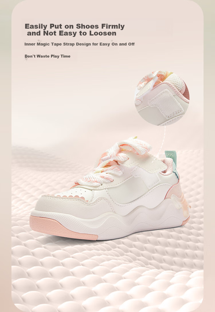BALABALA Children's Shoes, Kids' Sneakers, Breathable Non-Slip Footwear, Girls' Autumn Casual Shoes, Cute And Adorable, 208325141001 1