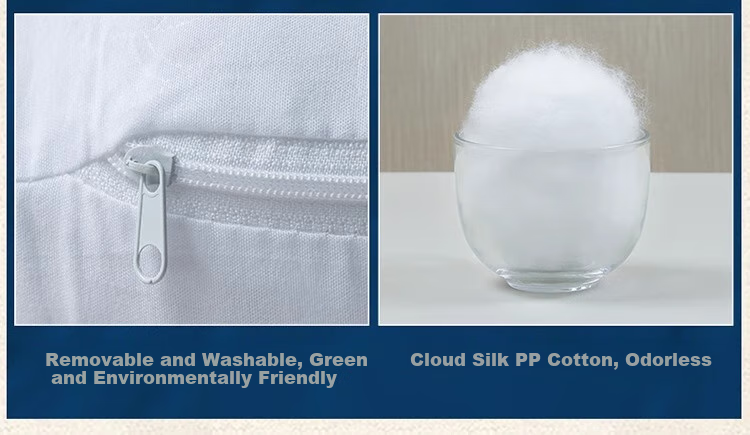 Huamanshengting Lumbar Pillow with Core, Chinese-Style Throw Pillow, Sofa Backrest Cushion, Car Lumbar Support Pad, Solid Color Smoke Gray, 35*50cm 9