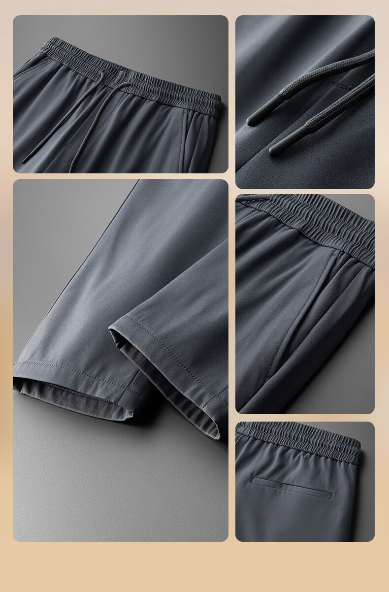 TUCANO Men's Winter Down Pants Thickened Warm Goose Down Casual Windproof Cotton High Waist Straight Leg Trousers 9