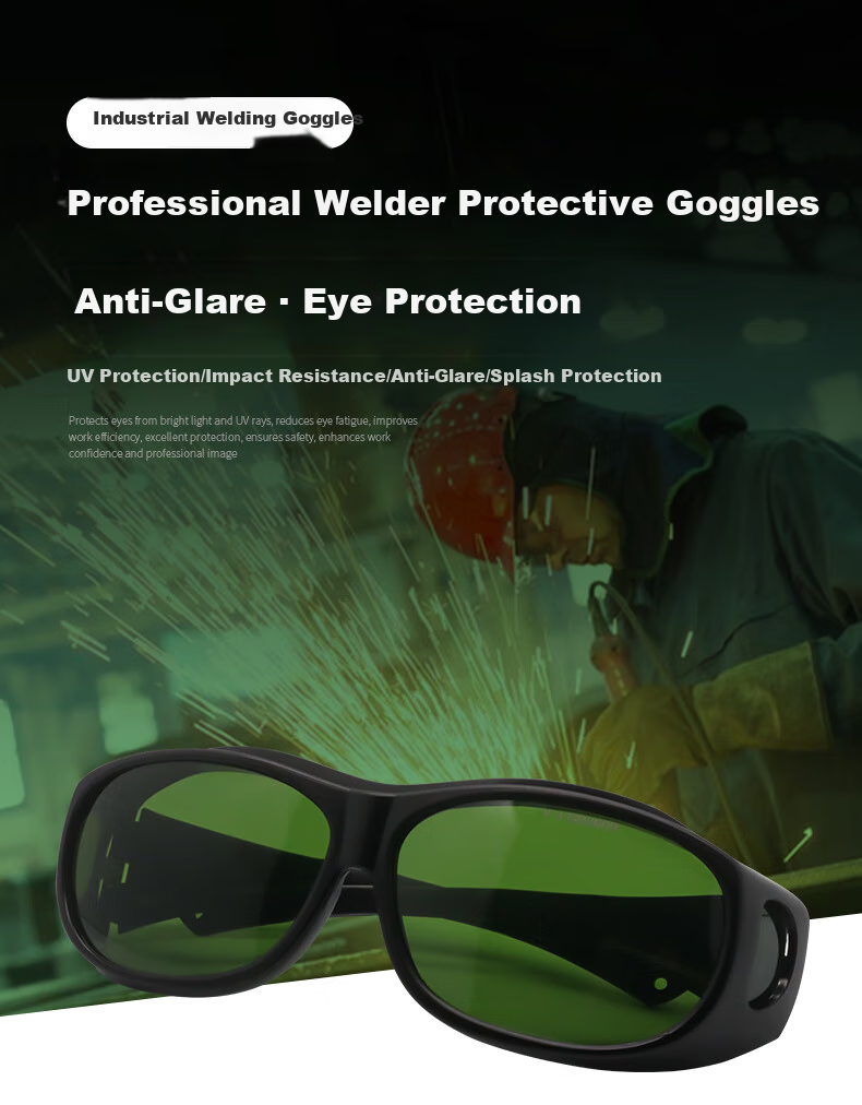 Jimmy Orange Welding Goggles, Professional Laser Welding And MIG Welding Glasses, Anti-Glare Protective Eyewear for Welders 1