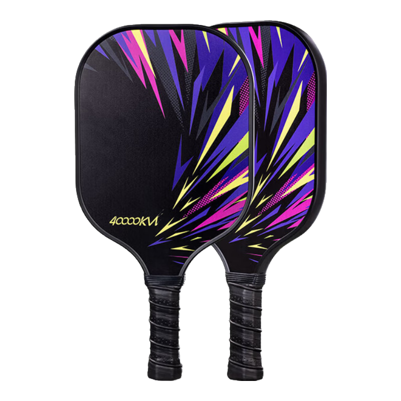 40,000 Kilometers Pickleball Paddle Set T300 Carbon Fiber Dual Paddle Professional PP Honeycomb Core Durable Tournament Grade Wind Wing