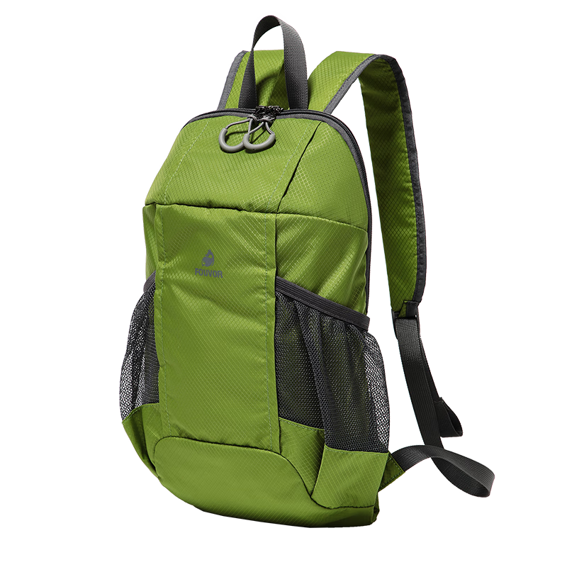 FOUVOR Firefox Women's Water-Resistant Outdoor Casual Backpack Lightweight Sports Hiking Rucksack Grass Green