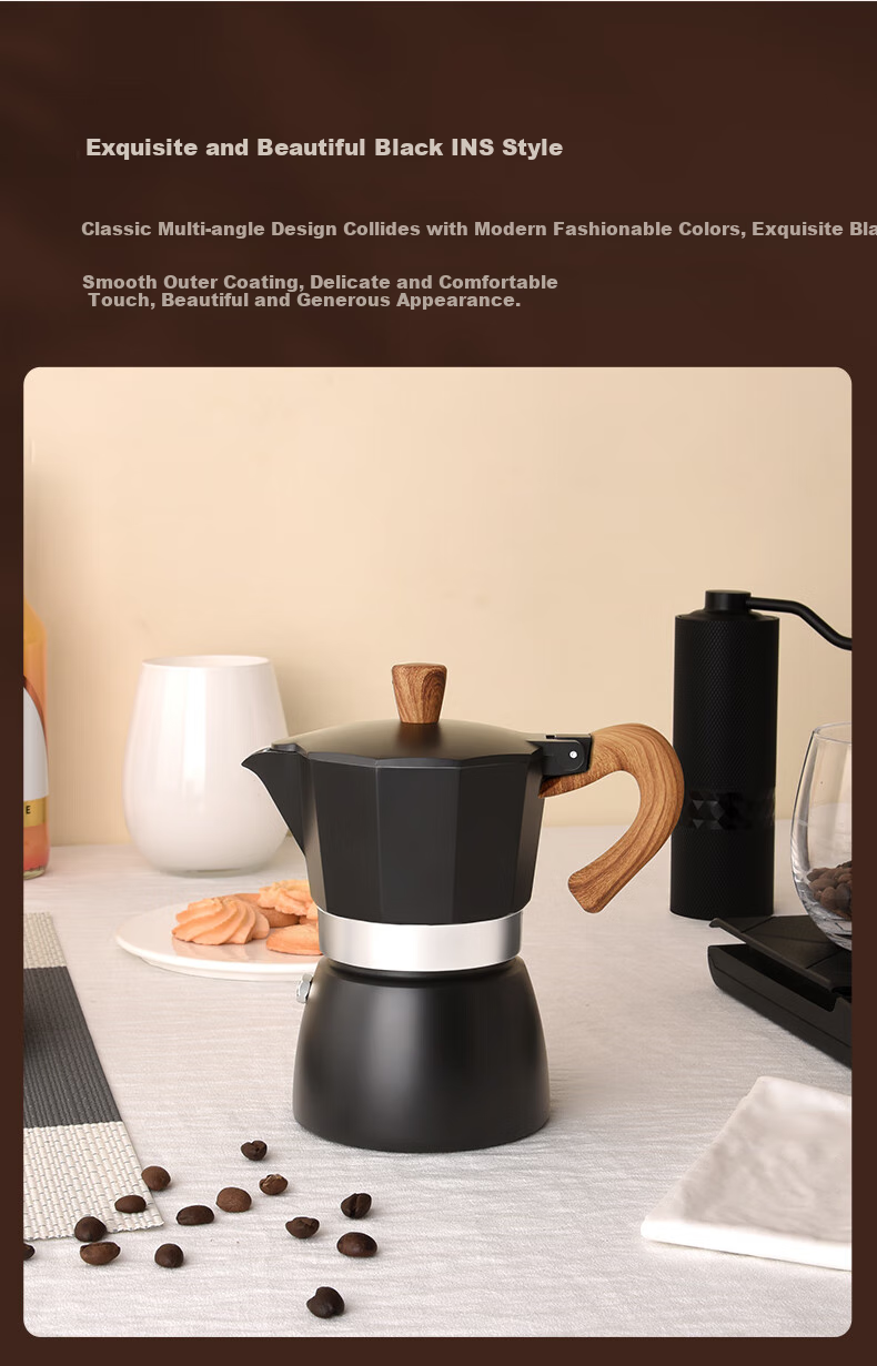 CLITON Mini Moka Pot Electric Stove Ceramic Stove Coffee Maker Tea Maker Tea Brewing Stove Heating Stove Round Edge Off-White 4