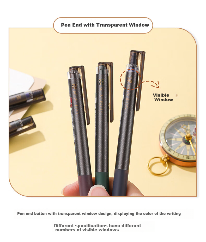 PILOT Juice Up Gel Pen Limited Edition Retro Color Shiny Metal Juice Pen for Journaling, Retractable ST Tip, Office And Student Use LJP-20S4 Gross Black 10