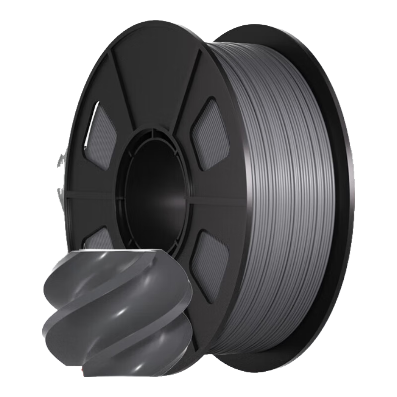 CMYKSUPPLIES 3D Printing Filament PLA 1.75mm Carbon Gray 1kg Compatible with Tuozhu Chuangxiang, Creality, FLSUN, Anycubic, DIY Printers, Mini Drawing Pen Filament