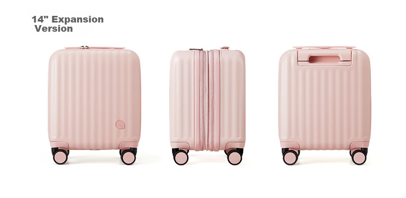 Aji 14-Inch Luggage, Women's Carry-On Suitcase, Small Lightweight Travel Case for Women And Children, Trolley Suitcase 16