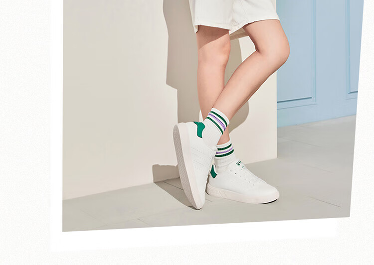 Xtep Couple's Men's and Women's Sports Sneakers Casual White Shoes Spring Summer Breathable Non-slip Wear-resistant Casual Shoes 10