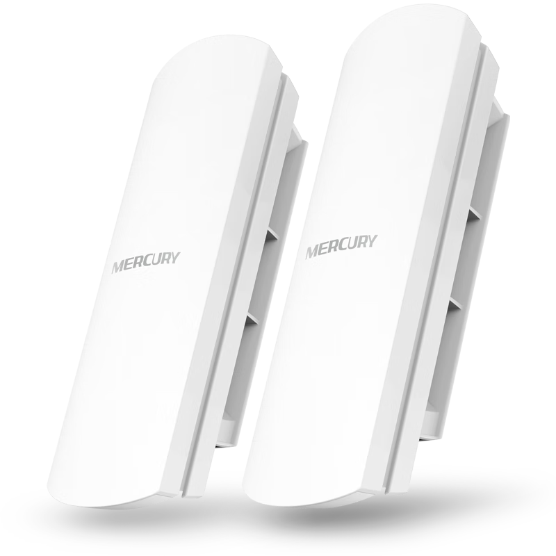 MERCURY 5GHz Wireless Bridge Gigabit Edition Kit (5km) MWB505G Kit ASA Engineering Plastic Housing, IP55 Dustproof and Waterproof
