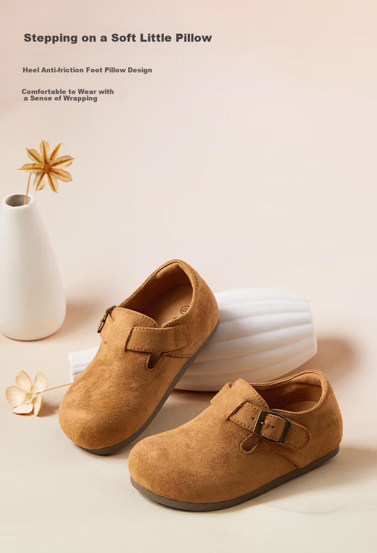 BALABALA Girls' Buckle Shoes 2025 Spring Autumn Princess Shoes Trendy Soft Bottom Shoes Retro Fashion 208325141214 3