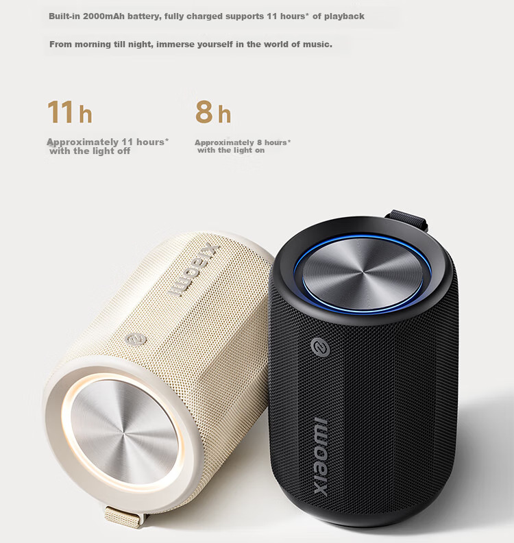 MI Xiaomi Bluetooth Speaker Mini Retro Deep Red Acoustic Mini Cannon MI Pengpai Smart Link Outdoor Dustproof Waterproof Camping NFC High-Fidelity Gift Home Use 11