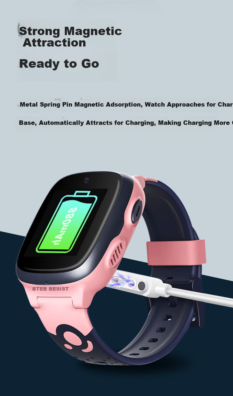 Masentek Compatible Charging Cable for 360 Children's Smartwatch, Suitable for 11X/10X/9X/8X/8XS/S1/9XPro/SE5 Series/P1/C1/8Xpro Models, Magnetic Charging Accessory 7
