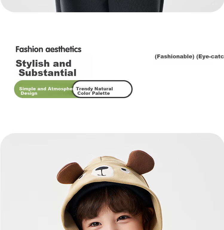 Badibadi Spring And Autumn Infant Boy's Hooded Jacket, Cardigan, Sports Casual Versatile Outerwear, Meishijia Bear, Size 80 6