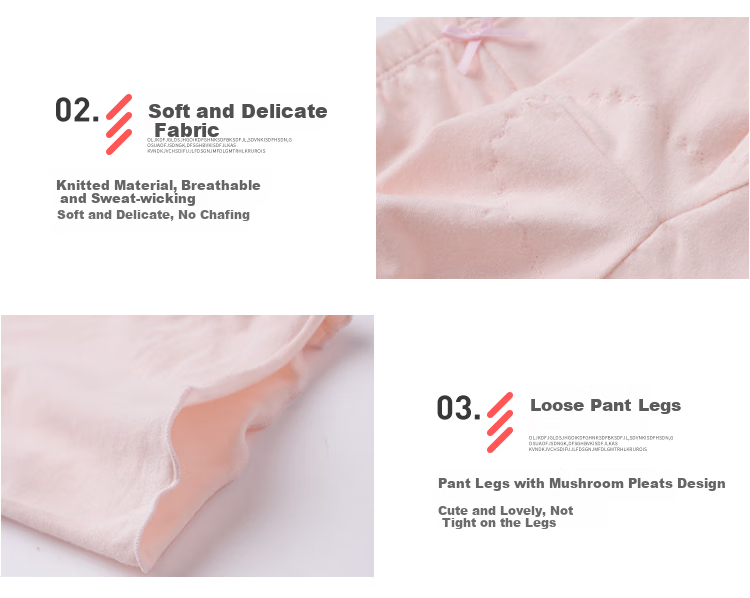 LangSha Children's Underwear, Girls' Safety Shorts, Cotton Anti-Exposure Underwear, Big Kids Boxer Briefs, 2-Pack, Gray And White, Size 140 17