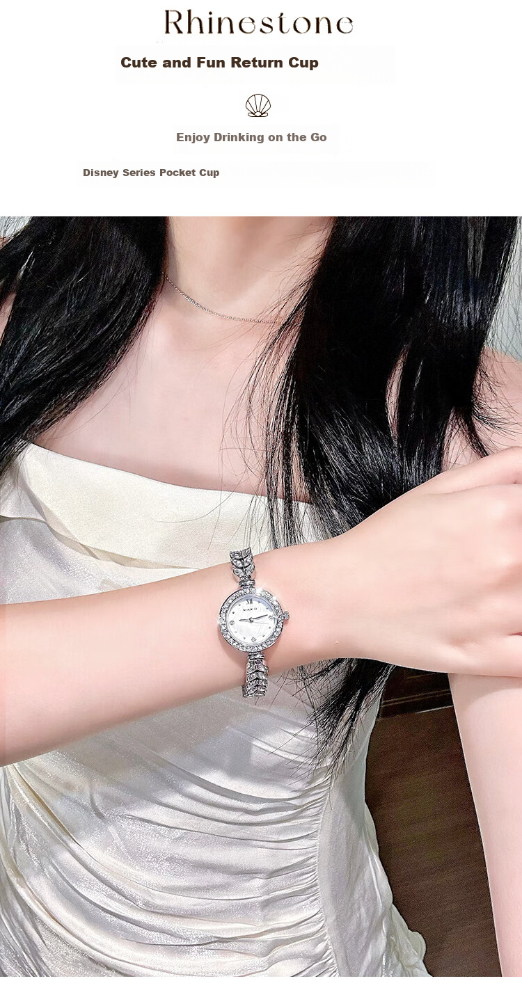 MAX-G Mermaid Watch for Women, Light Luxury Small Dial, Anniversary Gift for Girlfriend Or Wife, Birthday Present for Best Friend 4