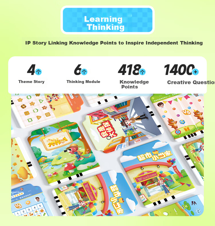 Hongen Early Education Story Machine, Soothing Sleep Aid, Singing Nursery Rhymes, for Boys And Girls, Children's Birthday And Back-To Gift, Toy for Ages 0-8 15