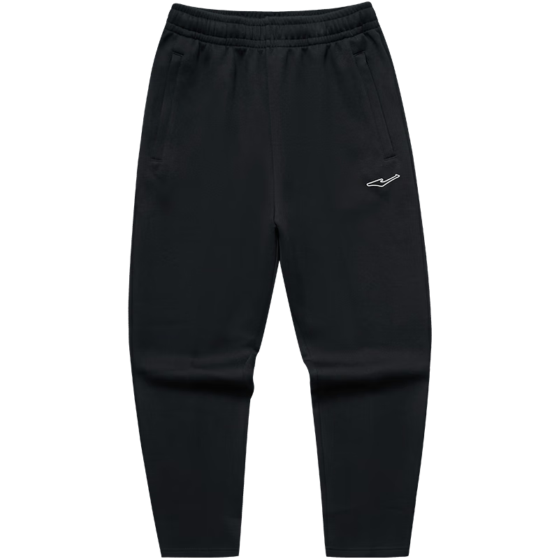 Hongxing Erke Men's Spring Straight-Leg Knit Sports Pants Casual Outdoor Cropped Trousers